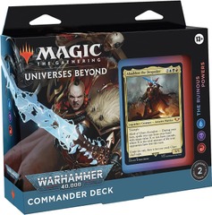 Magic the Gathering Universes Beyond: Warhammer 40,000 - The Ruinous Powers Commander Deck